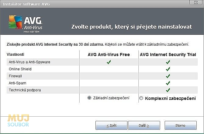 Antivirus AVG Free 2012 v češtině ke stažení zdarma