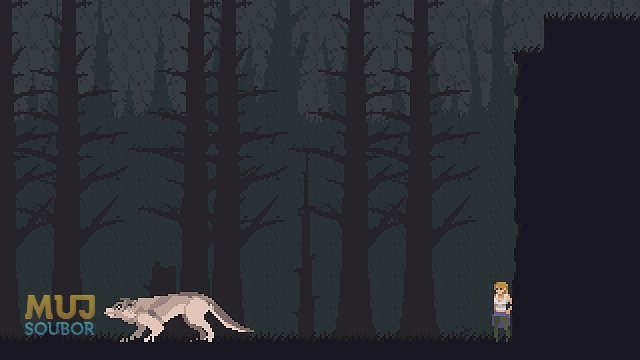 Dívka a bílý vlk