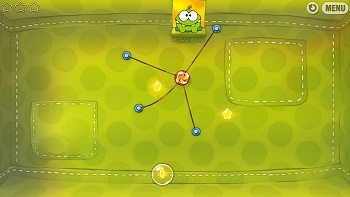 Cut the Rope vzhled hry