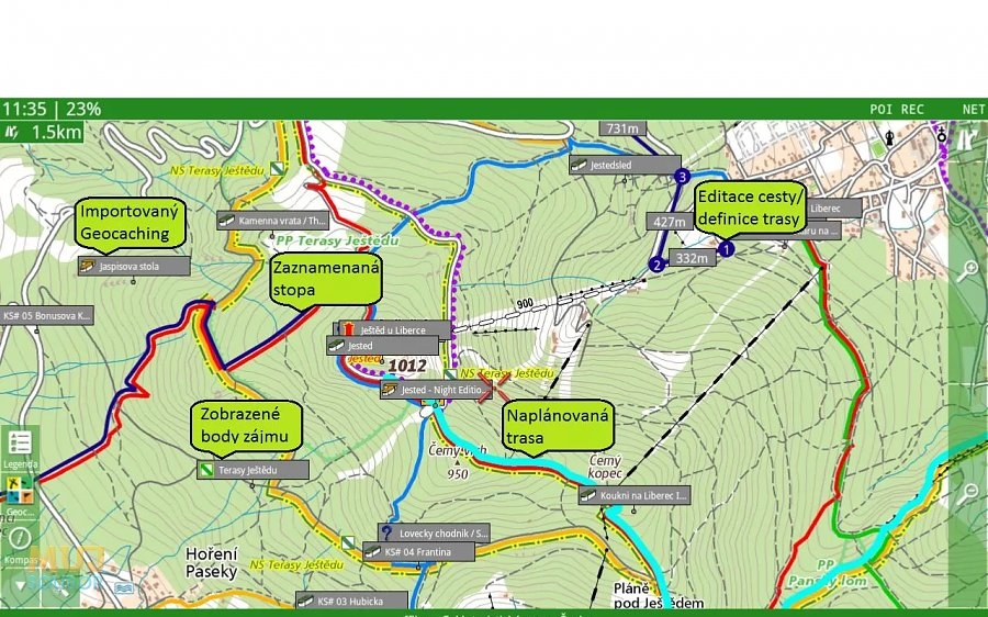 Mapy pro cyklisty