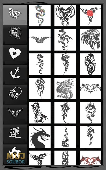 Vzory tetování